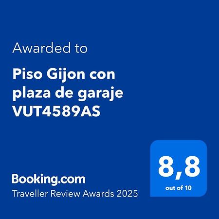 Апартаменти Piso Gijon Con Plaza De Garaje Vut4589As Екстер'єр фото